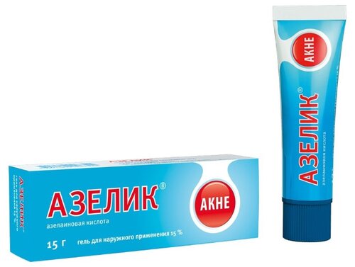 Азелик гель д/наружн. прим. 15% 15г