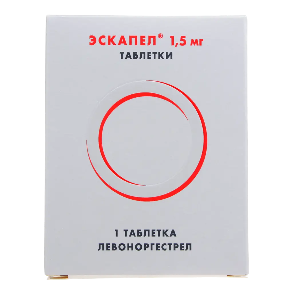 Эскапел таб. 1,5мг №1