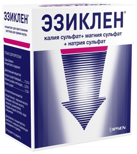 Эзиклен фл.(конц. д/приг. р-ра д/приема внутрь) 176мл №2