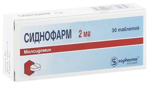 Сиднофарм таб. 2мг №30