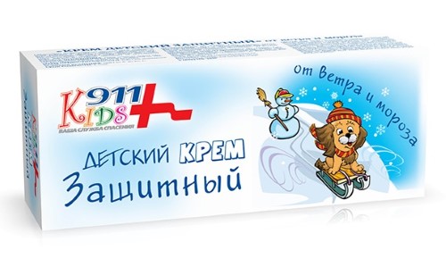 911 Кидс защитный крем от ветра и мороза 50мл