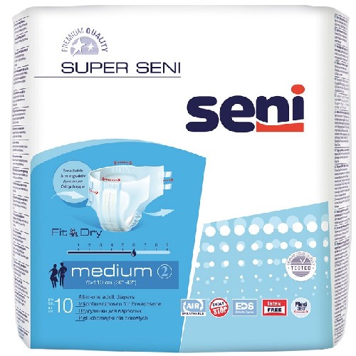 Подгузники для взрослых Супер Сени (SUPER SENI) AIR Medium №10