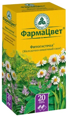 Фитогастрол (желудочно-кишечный сбор) сбор лек./пак.-фильтр 2г №20