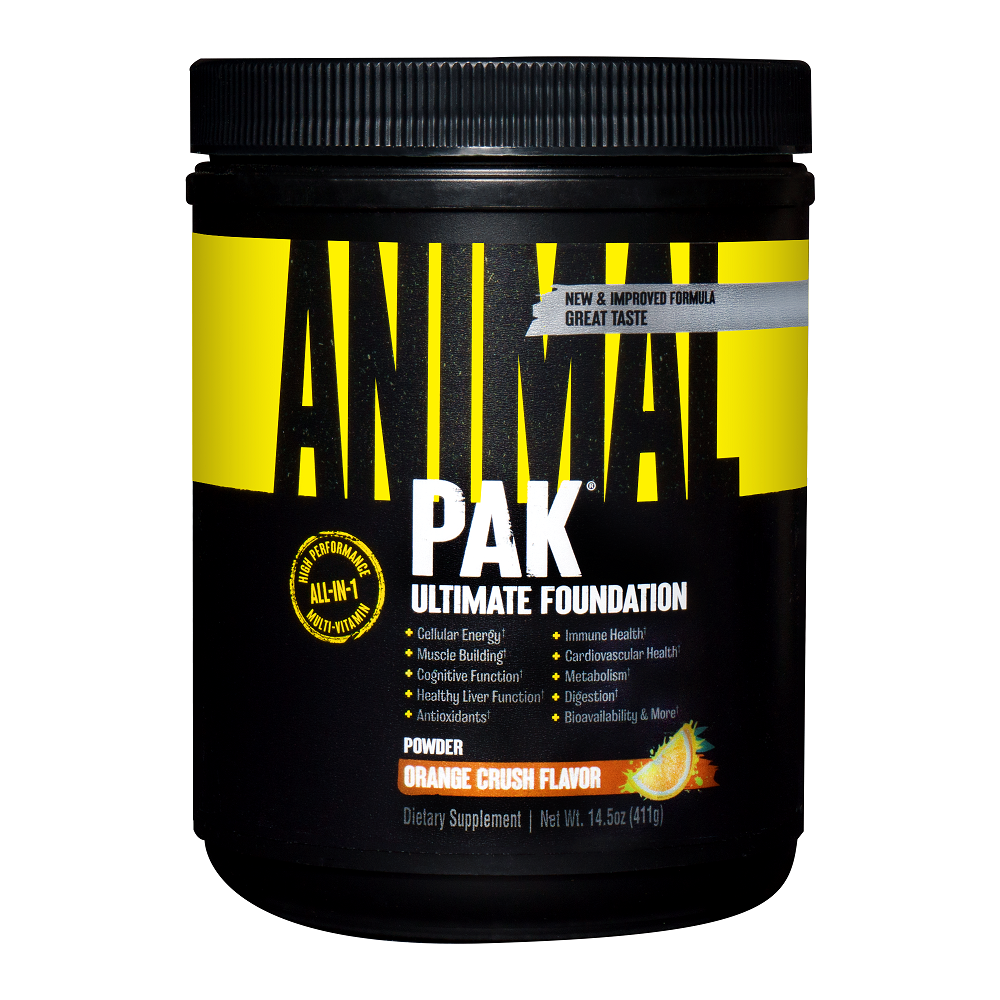 Animal Pak (Энимал Пак) Комплекс витаминов и минералов пор. 411г (апельсиновый взрыв)