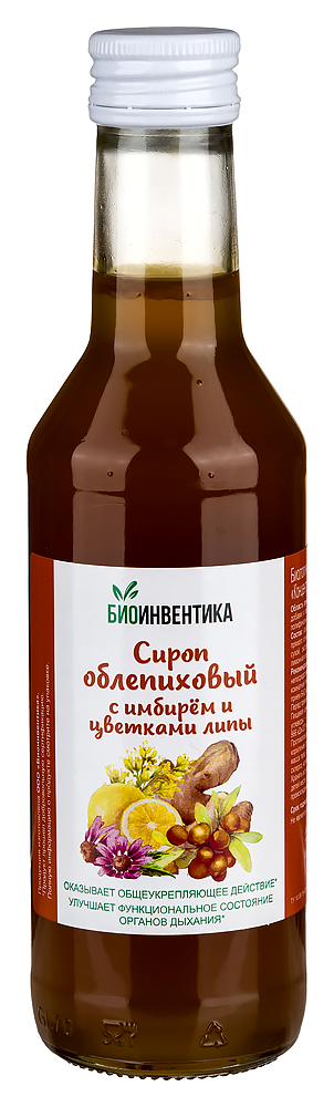 Сироп Облепиховый с имбирем и цветками липы 250мл картинка № 6