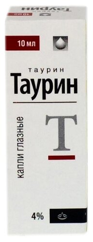 Таурин фл.-кап.(капли глазн.) 4% 10мл