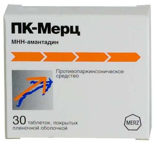 ПК-Мерц таб. п/пл. об. 100мг №30