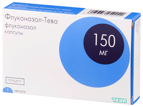 Флуконазол-Тева капс. 150мг №1