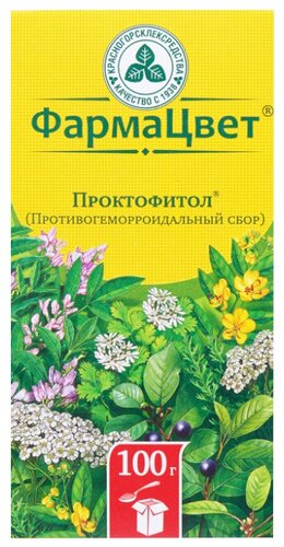 Сбор противогеморроидальный (Проктофитол ) сбор-лек./пак.-фильтр 2г №20