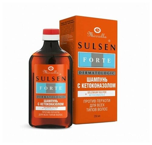 Сульсен форте шампунь с кетоконазолом п/перхоти 250мл