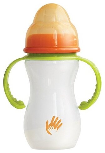 Поильник LUBBY 13970 "Джаст Лабби" непроливайка с ручками и носиком 270мл