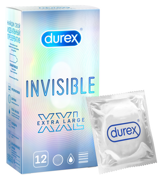Презерватив DUREX Invisible XXL №12