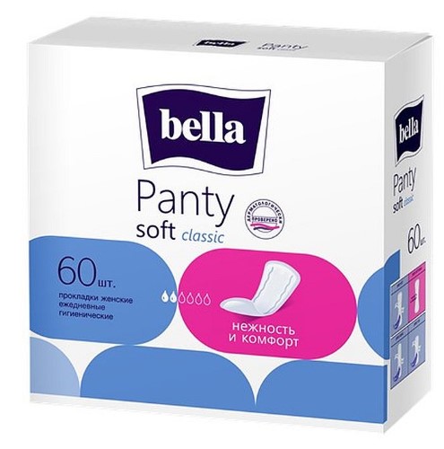 Прокладки гигиенические Белла (BELLA) PANTY Soft classic №60