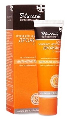 Пенка ЭВИСЕНТ "Дрожжи с серой" д/умывания д/проблемной кожи 160мл