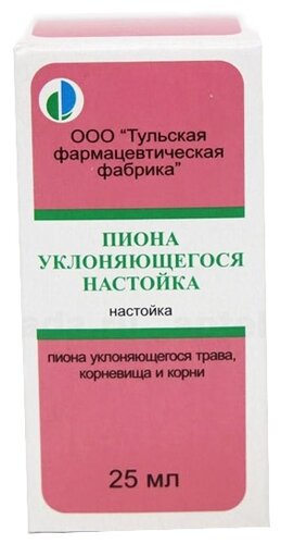 Пиона уклоняющегося настойка фл.(настойка) 25мл