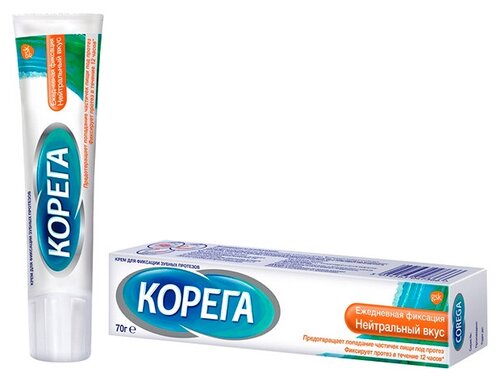 Корега крем Экстра сильная фиксация 70г д/фикс. зубн. протезов (мятный)