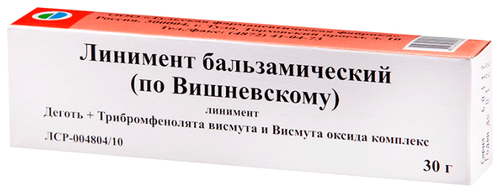 Линимент бальзамический (по Вишневскому) туба(линим.) 30г