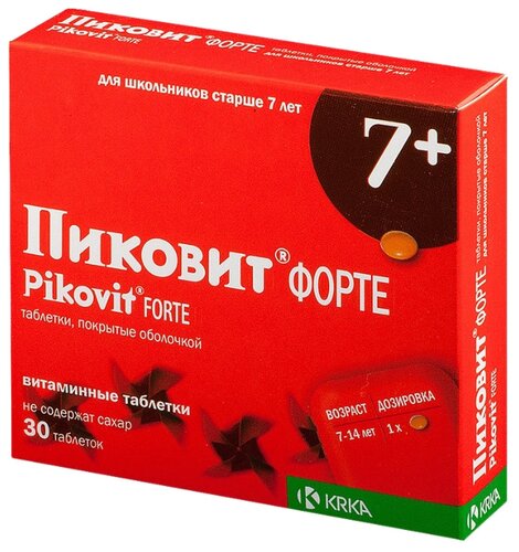 Пиковит форте таб. п/об. №30