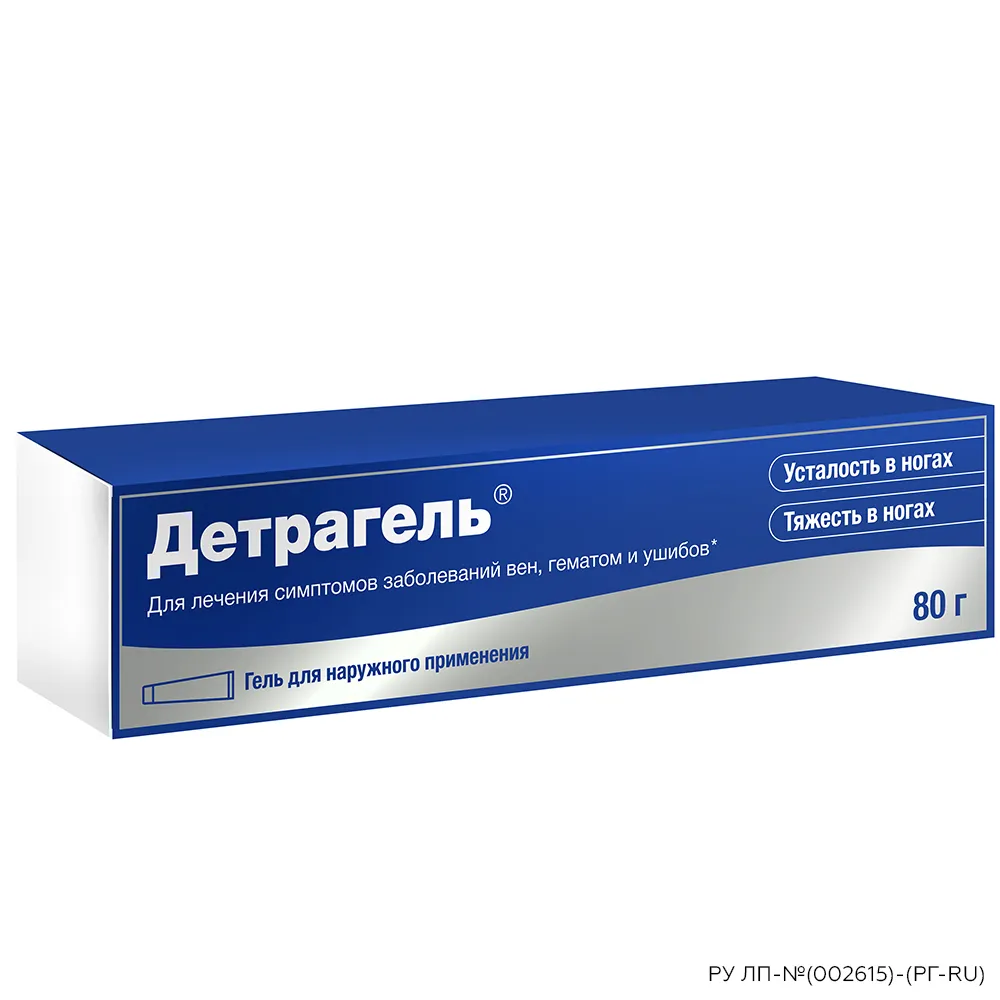 Детрагель туба(гель д/наружн. прим.) 80г картинка № 4