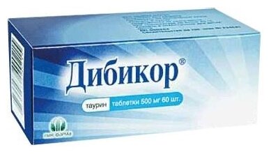 Дибикор таб. 500мг №60