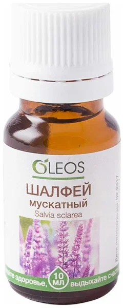Масло эфирное Шалфея мускатного 10мл