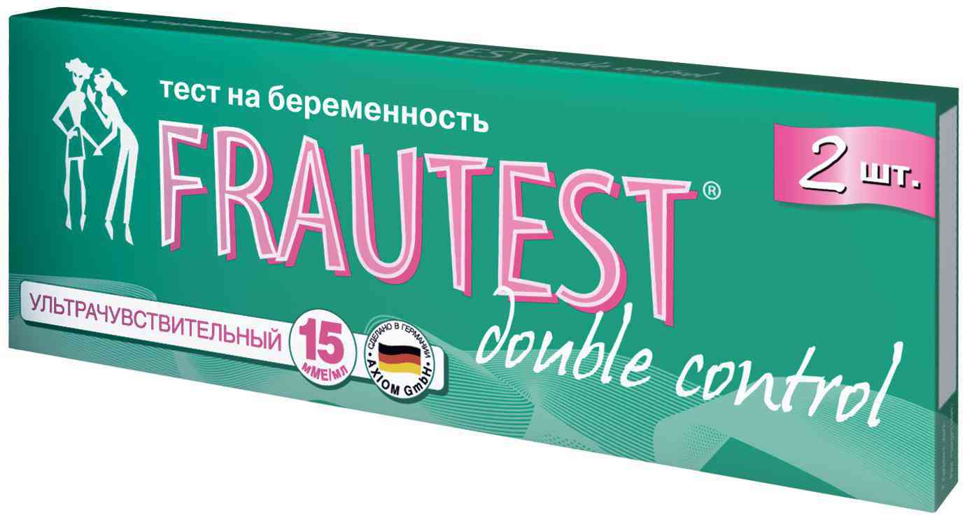 Тест на беременность FRAUTEST Double Control №2