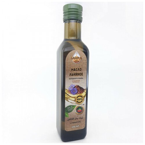 Масло пищевое Льняное с селеном 250мл