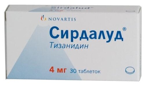 Сирдалуд таб. 4мг №30