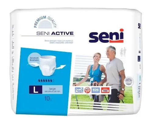 Подгузники-трусики для взрослых SENI ACTIVE Large №10