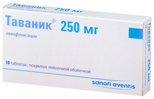 Таваник таб. п/пл. об. 500мг №5