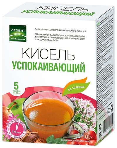 Кисель ЛЕОВИТ успокаивающий 20г №5