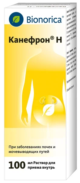 Канефрон Н фл.-кап.(р-р д/приема внутрь) 100мл