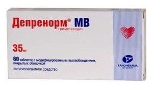Депренорм МВ таб. с пролонг. высв. п/пл. об. 35мг №60