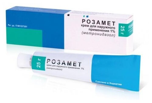 Розамет туба(крем д/наружн. прим.) 1% 25г