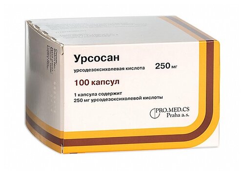 Урсосан капс. 250мг №100