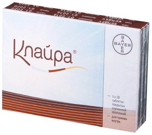 Клайра набор таб. п/пл. об. №84