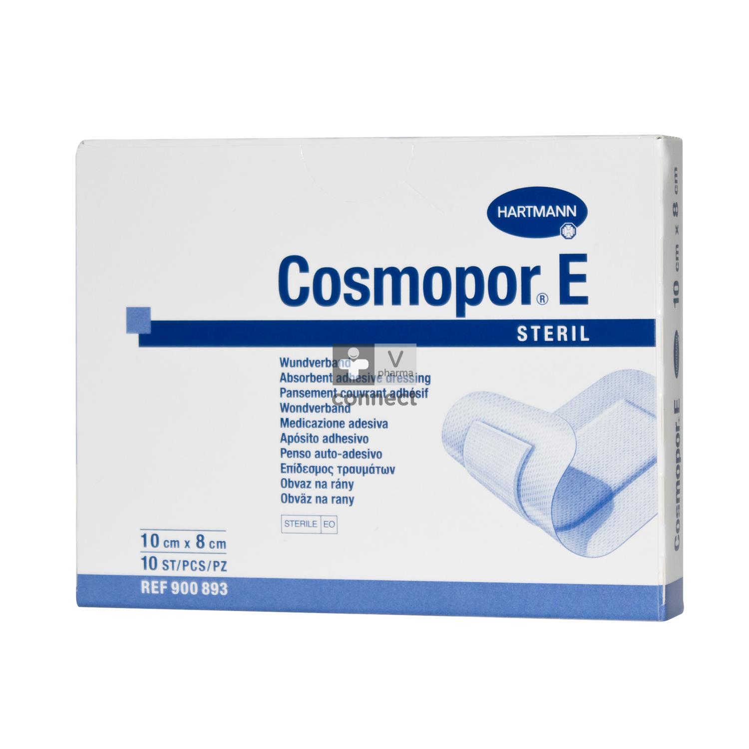 Повязка Космопор (COSMOPOR) E Steril послеоперац. самоклеющ. 7,2см х 5см №50