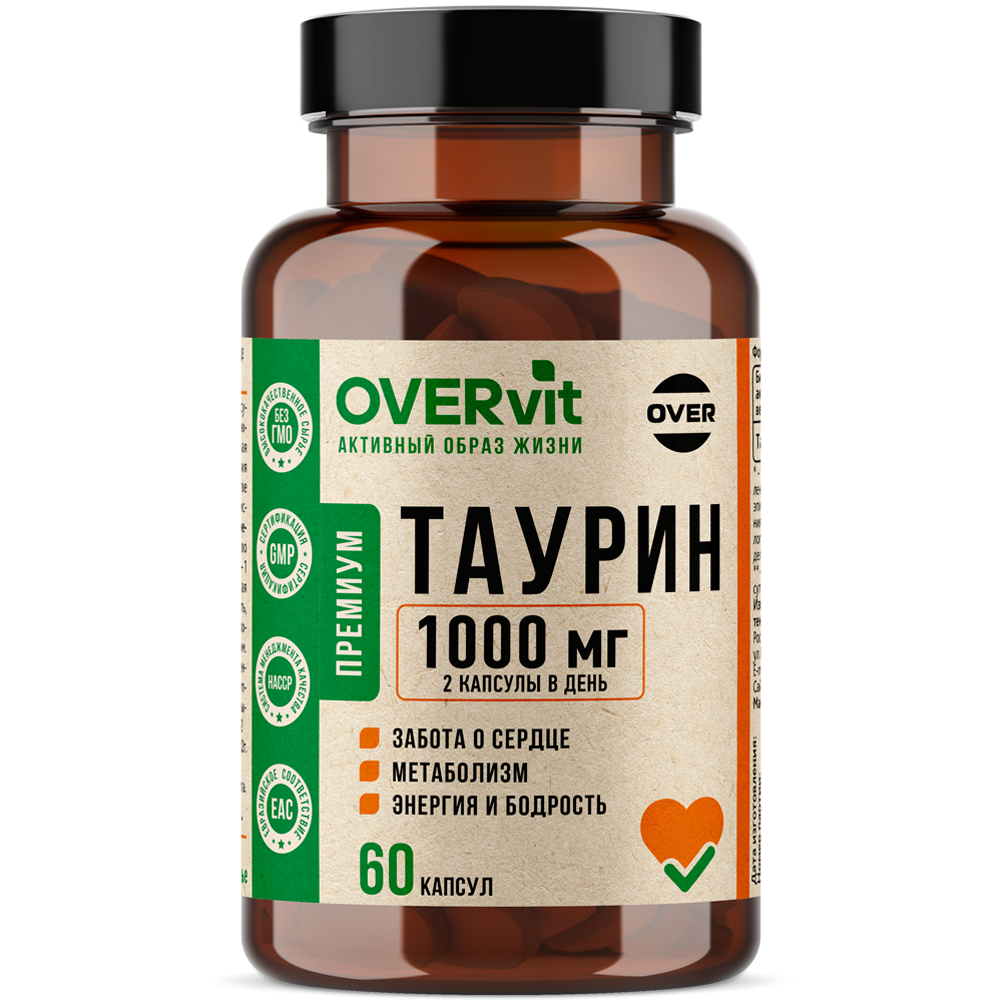 OVERVIT L-Тирозин капс. №60