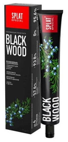 Зубная паста СПЛАТ Special Blackwood (Черное дерево) 75мл