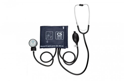 Тонометр C.S. Medica CS-105 со встроенным фонендоскопом