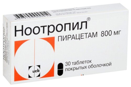Ноотропил таб. п/пл. об. 800мг №30