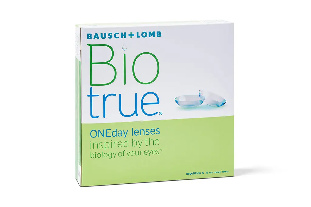 Линзы Biotrue Oneday (1 день) BC 8.6 контактные корриг. №90 (-4,50) картинка № 3