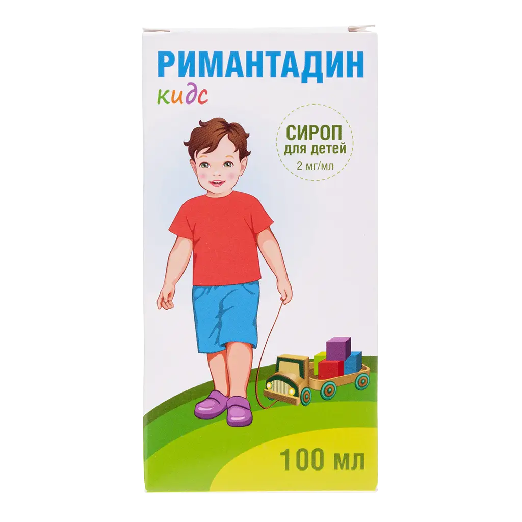 Римантадин Кидс фл.(сироп детск.) 2мг/мл 100мл картинка № 2