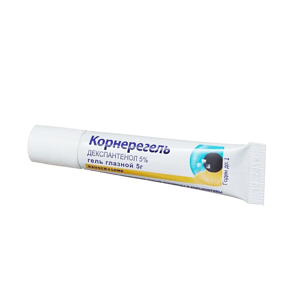Корнерегель туб.(гель глазн.) 5% 5г картинка № 2
