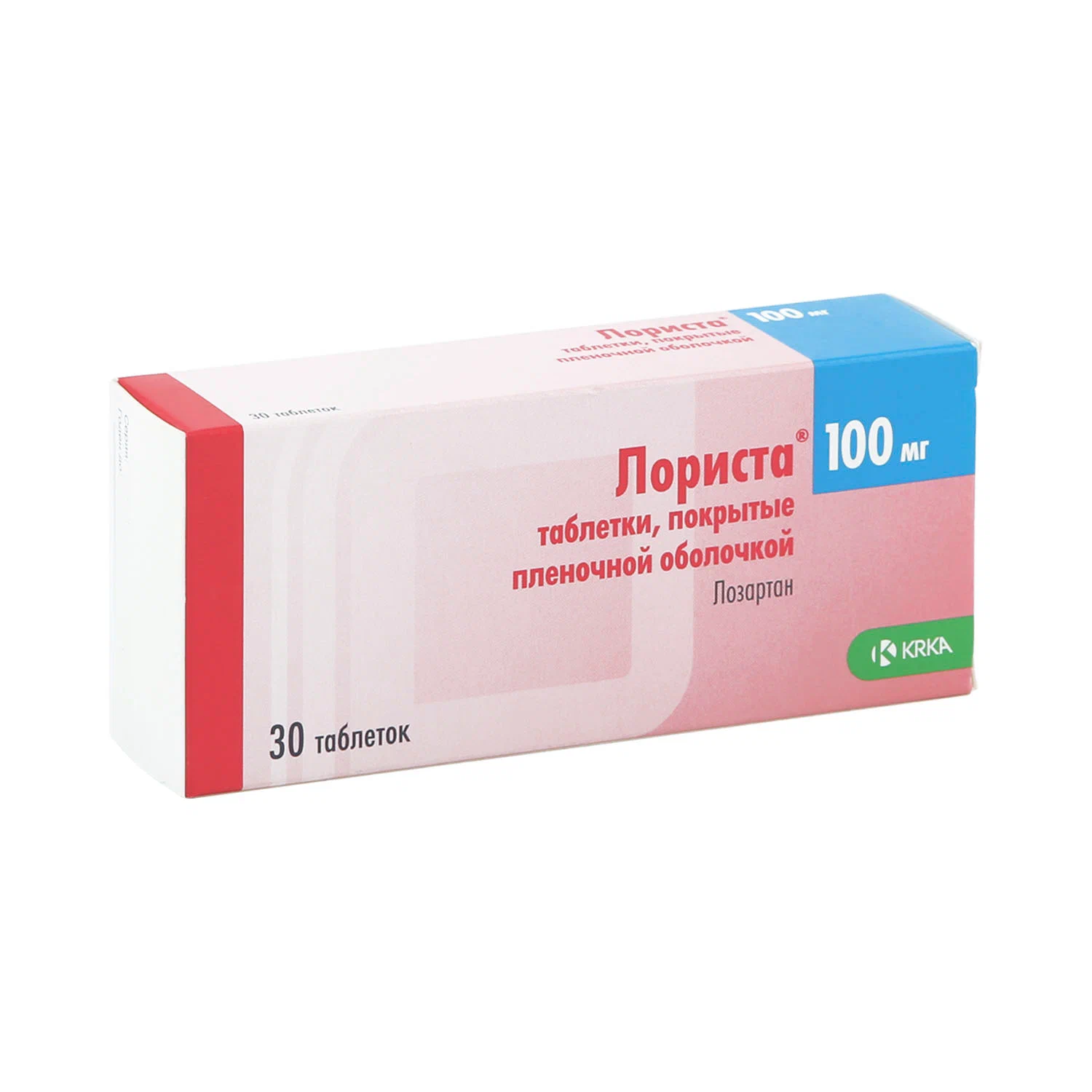 Лориста таб. п/пл. об. 100мг №30