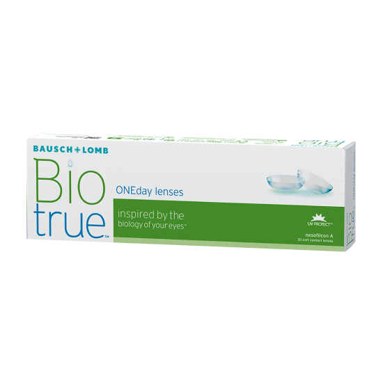Линзы Biotrue Oneday (1 день) BC 8.6 контактные корриг. №30 (-3,25) картинка № 2