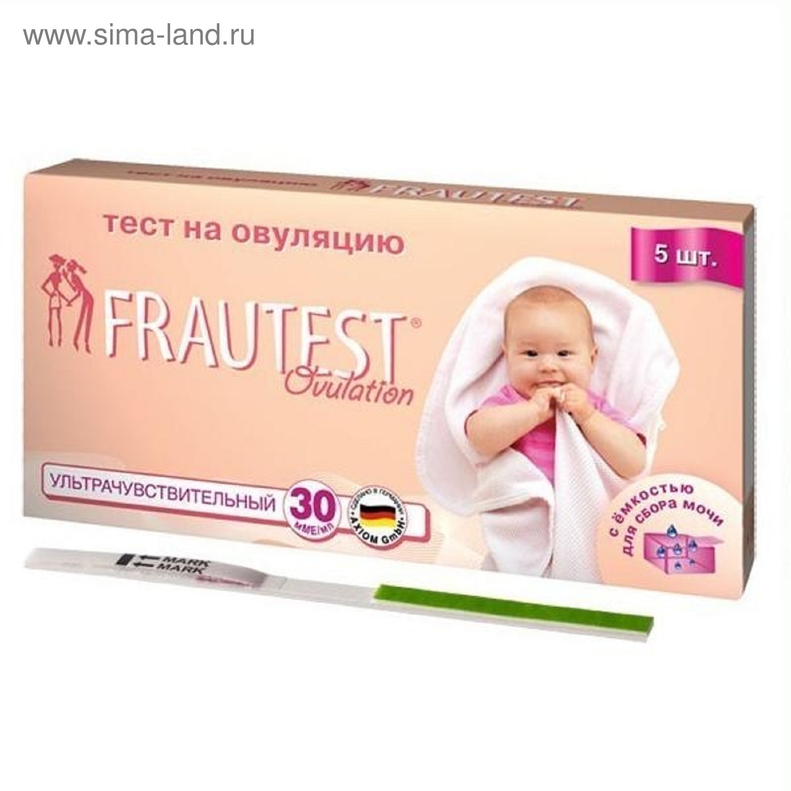 Тест на овуляцию FRAUTEST ovulation №5