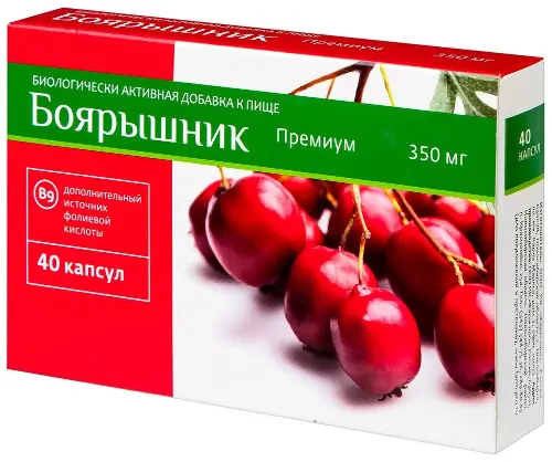 Боярышник Премиум BioForte Здоровое Сердце капс. №40