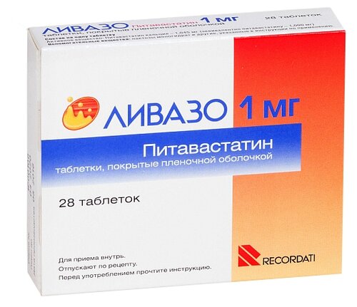 Ливазо таб. п/пл./об. 1мг №28